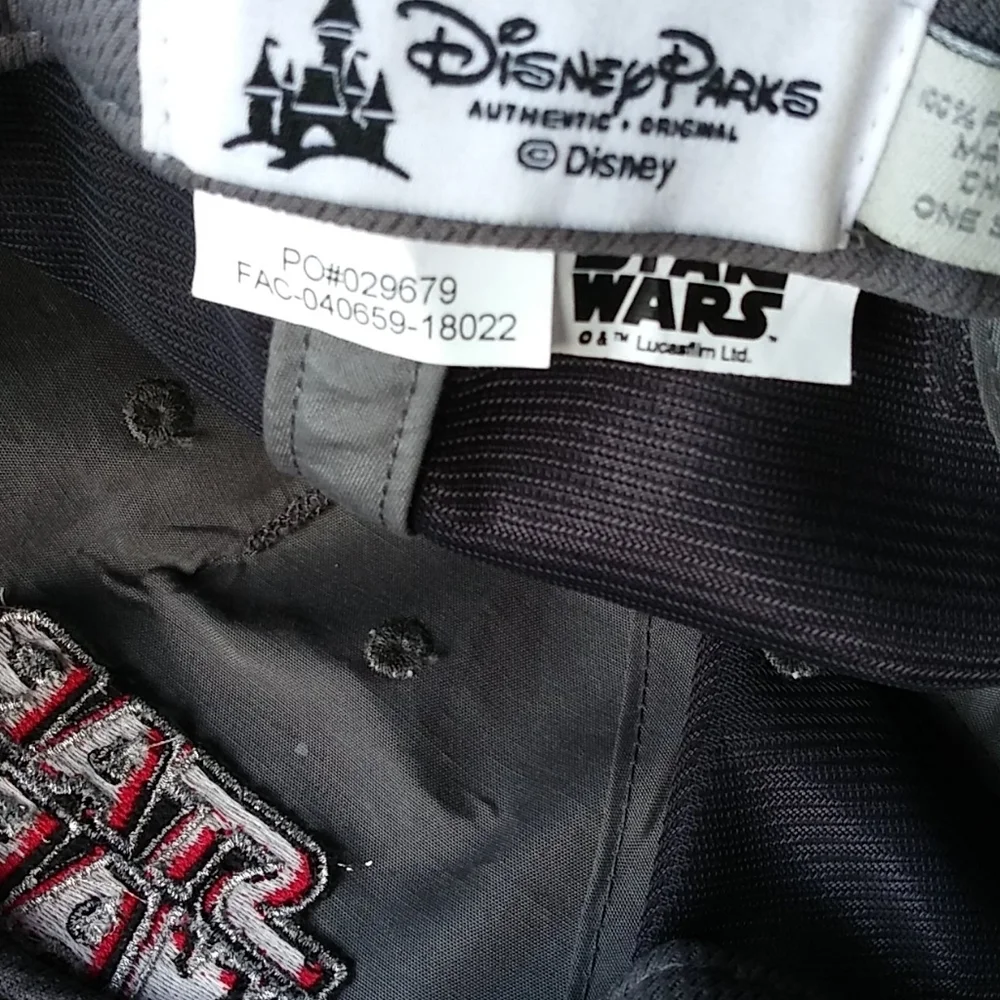 Stars Wars The Dark Side Disney Challenge Hat